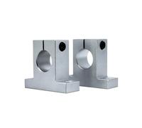 2 piezas/lote SK8 SK10 SK12 SK16 SK20 SK25 Eje lineal Guía Bloque lateral Soporte Rodamiento for impresora 3D(SK10)