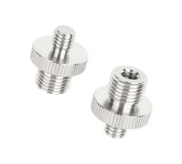 2 piezas macho a 1/5.1 cm-20 macho 1/10.2 cm-20 hembra accesorios de fotografía tornillo de acero inoxidable de alta capacidad de carga tornillo inoxidable