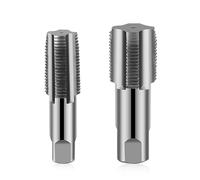 2 Piezas Machos para Roscas Kit, 1/2",3/4"Terrajas y Machos de Roscar, Juego de Machos y Terrajas, Juego de Reparación de Rosca, para Reparar Roscas en Tubería