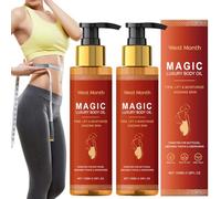 2 Piezas Magic Body Oil, Magic Aceite Corporal, Hidratante y Emoliente Cuidado Aceite, Reduce las Líneas Finas, Prevención de Estrías, Aceite Corporal Apretado