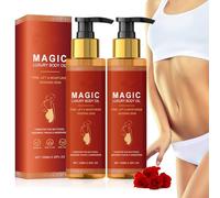 2 Piezas Magic Body Oil, Magic Aceite Corporal, Óleo Corporal, Aceite COrporal Hidratante, Óleo Reafirmante, Masaje Para Relajar Y Reducir Las LíNeas Finas En El Abdomen/Muslos/Brazos