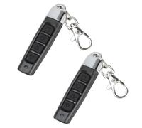2 Piezas Mando Garaje 433MHz, Mando a Distancia Puerta Duplicador Portátil, Clonador Mando Garaje Inalámbrico Universal, Control Remoto de Puerta de Garaje llavero Alcance de hasta 50 metros