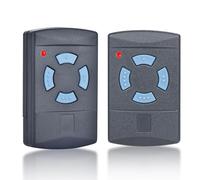 2 Piezas Mando Garaje 868 MHz, Mando a Distancia para Puerta de Garaje Clonación Control Remoto, Mando Garaje Clonador, Interruptor de mando a distancia Inalámbrico, Control Remoto Garaje y Portón