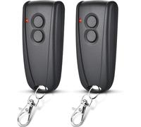 2 Piezas mando garaje universal,Mando Puerta Garaje Mando 433mhz,mando puerta garaje universal,Mandos Puertas Automaticas,Remoto Mando a Distancia del Llavero para Portones Automáticos