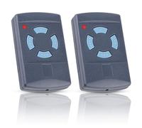 2 Piezas Mando Garaje Universal, Mando Puerta Garaje Mando 868mhz Mandos Puertas Automaticas Copiadora de Llaves Clonación de Plástico Inalámbrico Control Remoto Mando a Distancia del Llavero