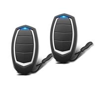 2 Piezas Mando Puerta Garaje Universal 433.92 MHz, 2 Mandos Puertas Automáticas con 4 Canales, Compatible con Motorline MX4SP, MXS4SP, MX5SP, RCM, DSM, Clonador de Código