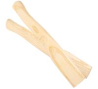 2 Piezas Mango de Repuesto de Madera Beige, Fácil de Instalar | Diseño Listo para Sustituir Piezas Rotas, Uso en Leña y Tareas de Carpintería, para Trabajadores y Campistas