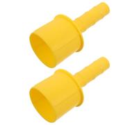 2 Piezas Mango para Film Extensible de Carga, Plástico Amarillo, 3