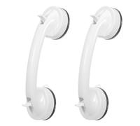 2 piezas Manija de Ventosa para Puerta Corredera, 22x6,2x5,5cm | Asa Desmontable, Diseño Minimalista Discreto, para Espejos y Patios Deslizantes en Oficina o Ducha