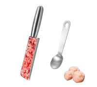 2 Piezas Máquina Formadora Albóndigas Herramienta de Fabricación de Cocina Albondigas Molde Meatball Maker Tool Herramienta para Hacer Albóndigas para el Hogar Herramienta de Cocina(Tubo único)