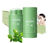 2 Piezas Mascarilla Stick Purificante Té Verde,Limpieza Profunda de Poros,Eliminación de Puntos Negros & Control de Grasa,Mascarilla de Arcilla para Piel Grasa/Mixta Hidratante