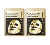 2 Piezas Mascarillas Faciales Hidratante y Calmante,Mascarilla Colageno Facial,Daily Care Mascarilla Facial,para Mujeres Cuidado