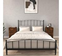 2 Piezas, Mesitas de Noche Blancas, Juego de Mesita de Noche para Dormitorio (Roble Ahumado #07)