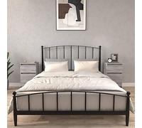 2 Piezas, Mesitas de Noche Blancas, Juego de Mesita de Noche para Dormitorio (Sonoma Gris #04)