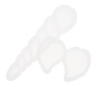 2 Piezas Molde de Silicona para Piruletas Diy, Blanco | Silicona, Limpieza Sencilla, No se Deforma, Uso Familia, Lollipop y Jabón