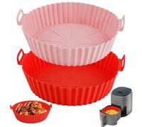 2 Piezas Molde Silicona Bizcocho 6 Pulgadas Silikon Backformen, Molde Tarta para Tartas De Capas, Silikon Kuchenform, Molde Silicona Horno, Tartas De Queso, Pasteles De Arco Iris Y Pasteles De Gasa