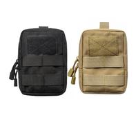 2 piezas Molle Bolsa, Utility Pouch senderismo equipo para la caza al aire libre