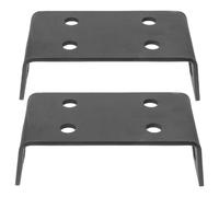 2 Piezas Montaje del Cabrestante para Remolque, Metal Negro
