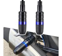 2 Piezas Motocicleta Protección Anticaida Protector Deslizante Marco para Ducati Multistrada Enduro Pro, Almohadillas de Choque Motocicleta, Protección Contra Caídas C Blue