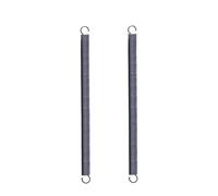 2 Piezas Muelles De Extensión Con Gancho - 280mm X 2,3mm X 16mm, Resistentes En Acero, Para Reparaciones Y Proyectos DIY
