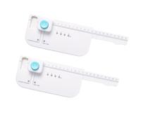 2 piezas multifunción separador tablero de creación de páginas tab perforador creativo fabricante