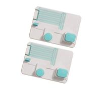 2 piezas multifunción separador tablero de creación de páginas tab perforador creativo fabricante