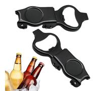 2 piezas Multifunctional Bottle Opening Tool - Abridor de agarre antideslizante | Diseño delgado portátil para botellas de agua de cerveza de soda, utensilio de cocina duradero para camping