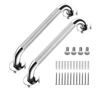 2 piezas multiusos de 30,5 cm de acero inoxidable para tumbas antideslizantes diseños accesorios para baño y cocina seguridad