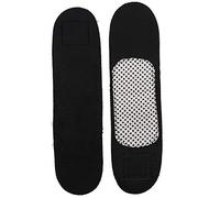 2 Piezas Muñequeras Deportivas, Muñequeras Autocalentables, Muñequeras Gym muñequera ajustable para Levantar de Pesas, Gym, Padel, Tenis, Flexiones, Tendinitis, Ortesis de Mano (Negro)