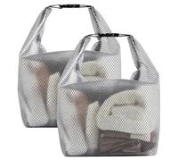 2 Piezas Neceser Grande Mujer Hombre,Bolsas Neceser Transparente Grande,Bolsos Transparentes Mujer Hombre,Neceser Ducha Impermeable De EVA para Cosmético Viajes Acampadas