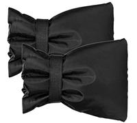2 Piezas Negro 22 * 18cm Cubiertas Impermeables Grifos Cubierta Para Grifos de Invierno,Cubierta Gruesa Para Grifo Para Lnvierno,Funda Grifo Jardin Rustico
