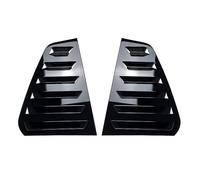 2 piezas negro brillante ventana trasera de coche obturador para VW Golf 6 2008-24, listones de ventana laterales traseros que proporcionan privacidad y sombra, persianas de ventana accesorios