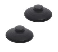 2 Piezas Negro interruptor del pie del piso 70 mm De Diámetro Interruptor de pie Redondo para Lámpara de Pie para Luz LED Control On-Off (Negro)