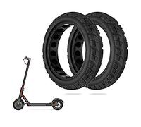 2 Piezas Neumático Rueda blandas, Ruedas de Repuesto para Xiaomi M365 y Pro Antideslizante Amortiguar Reemplazo de llanta M365 Neumático de 8,5 Pulgadas para Llanta Delantera/Trasera (Neumatico-2PC)