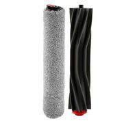 (2 Piezas) Omni S1 Pro Cepillos de Rodillo de Repuesto para aspiradora Robot Eufy Omni S1 Pro: 1 Cepillo de Rodillo de Goma, 1 mopa de Rodillo y Kit de Accesorios para cepillos Principales