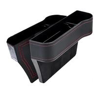 2 Piezas Organizador de Asiento de Coche para Renault 3 1961-1962, Cuero Caja de Almacenamiento para Espacio de Asiento