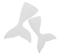 2 Piezas Organizador de Joyas de Yeso Blanco para Fotos y Fondo Náutico | Decoración Costera Rústica y Elegante, para Pendientes y Pulseras, Bodas, Estantería y Fotógrafos
