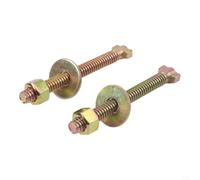 2 piezas oro pernos de jaula de freno compatibles con Bendix 800921 y Tr800921 para frenos de resorte neumático, duradero, antioxidante, fácil montaje, fijación segura para vehículos comerciales