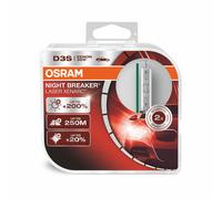 2 Piezas OSRAM NIGHT BREAKER LASER +200% Bombillas Lámparas Xenón Faros D3s