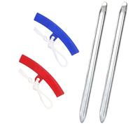 2 Piezas Palancas Desmontadora de Neumáticos 30 cm Desmontables Moto con 2 Protector de Llanta Palanca de Neumáticos para Coche Motocicleta Bicicleta (Plata)