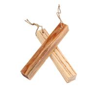 2 Piezas Palitos para Encender Fuego Grandes, de Madera