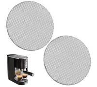 2 Piezas Pantalla de Disco Espresso de 51 mm, 1,7 mm de Grosor, Puck Screen, Pantalla de Disco Espresso de Acero Inoxidable 304, Reutilizable, para Cesta de Filtro de Portafiltro Espresso
