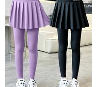 2 Piezas Pantalones Deportivos de Yoga para Niñas, Pantalones Cortos con Estampado de Tiburón, Leggings Ligeros de /Verano para Niños Pequeños Talla a Grande