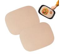 2 Piezas Papel de Horno para Thermomix TM7 Lámina para Hornear Reutilizable Alfombrilla de Horno Resistente al Calor y Antiadherente Accesorio para Thermomix TM7