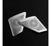 2 Piezas para 5 F10 F18, Marco De Cubierta De Altavoz Estéreo De Tweeter De Pilar A De Acero Inoxidable para Coche, Accesorios Interiores De Coche Interior Coche Decorativo