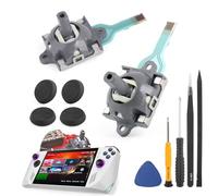 2 Piezas para Asus ROG Ally RC71L Joystick Analógico de Repuesto para GPD win3 Windows 10 Reemplazo del Kit de Controlador Módulo de Joystick Electromagnético con 4 Thumbstick piezas herramienta