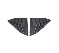 2 Piezas para Chevrolet Corvette C8 2020-2023: Cubierta de persiana de ventilación Lateral Trasera, Tapa de ABS. Persiana para Ventana Trasera(Carbon Fiber Look)