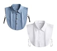 2 Piezas Para Collares Falsos De Mujeres, Collares Simples Y Versátiles, Collares Extraíbles, Accesorios De Ropa Y Collares Falsos Para Camisas.