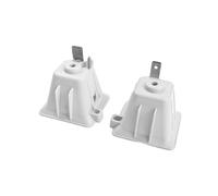 2 Piezas para F25/F25 ACE/F25 Series Almohadillas de Reemplazo de Contactos de Carga Conectores Metálicos Piezas de Aspiradora