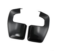 2 piezas para Ford para Transit para espejo retrovisor de puerta personalizado, aspecto de fibra de carbono, plástico ABS, lado izquierdo y derecho del modelo 2012